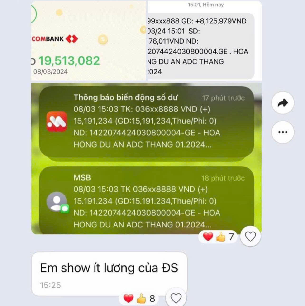 Bằng chứng thu nhập