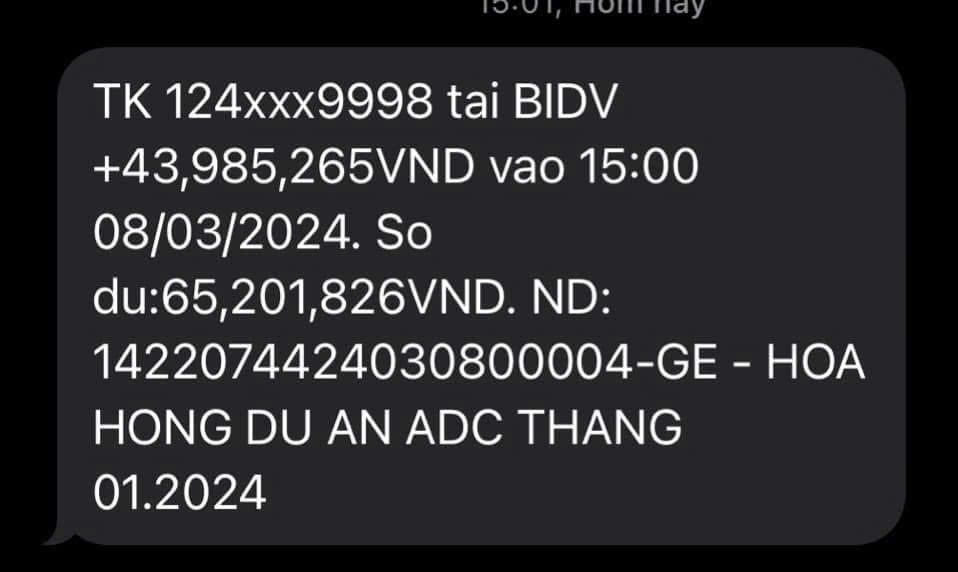 Bằng chứng thu nhập