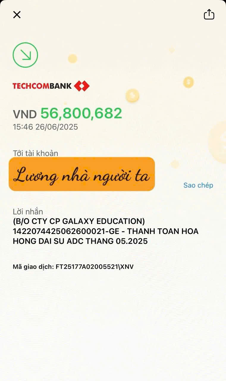 Bằng chứng thu nhập