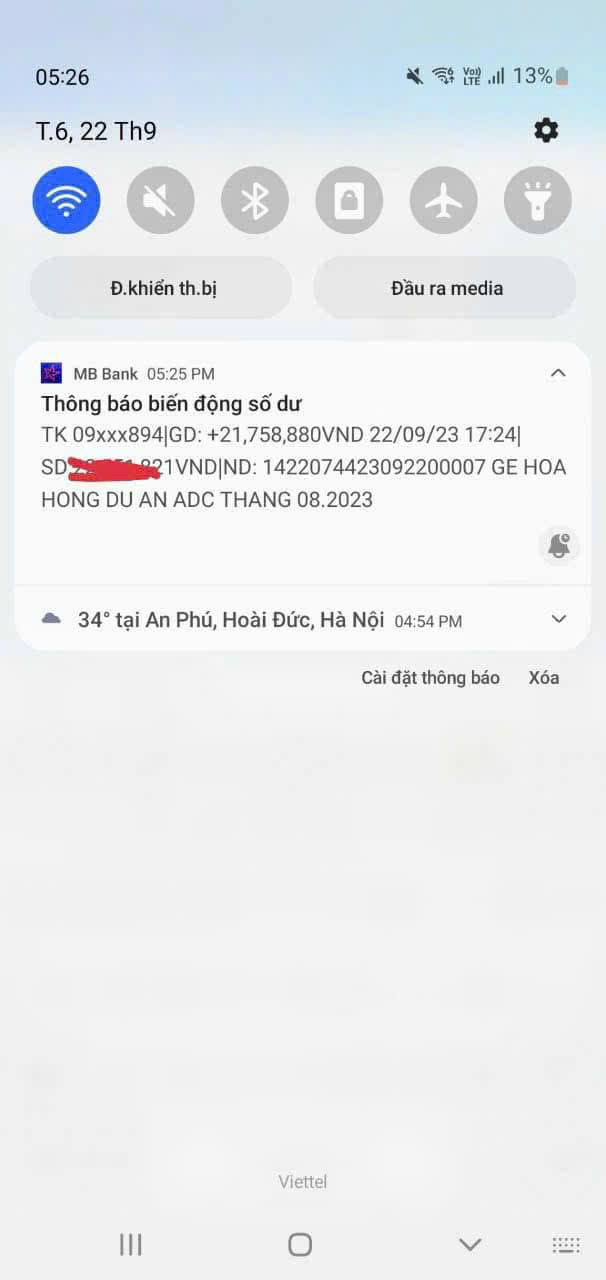 Bằng chứng thu nhập