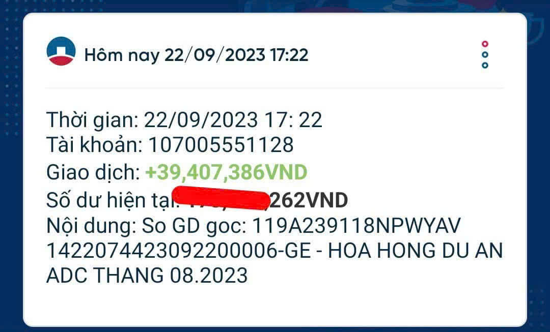 Bằng chứng thu nhập