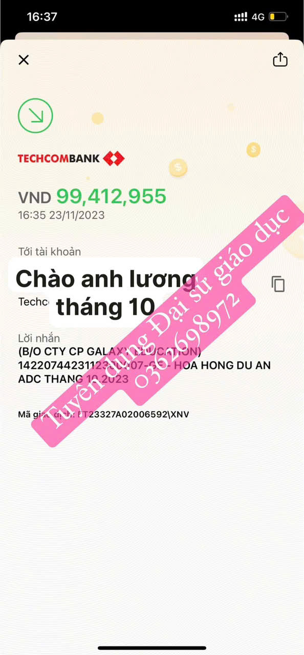 Bằng chứng thu nhập